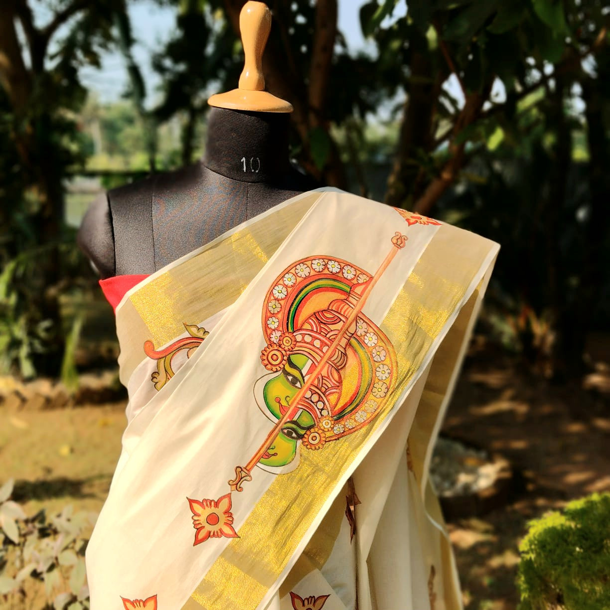 Traditional Kerala Set Mundu And Men's Double – perfect for festivities or gifting!