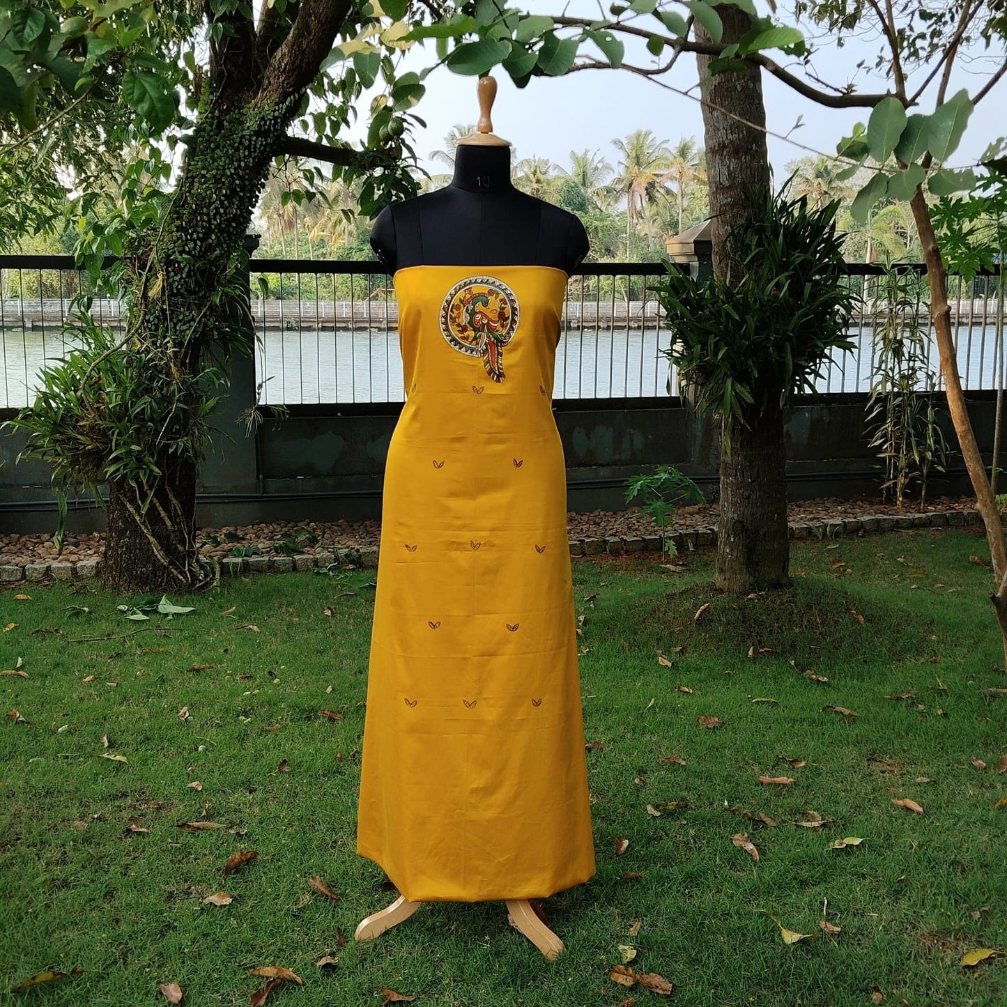 Wearable Art- Hand-Painted Kurti In Kalamkari Style