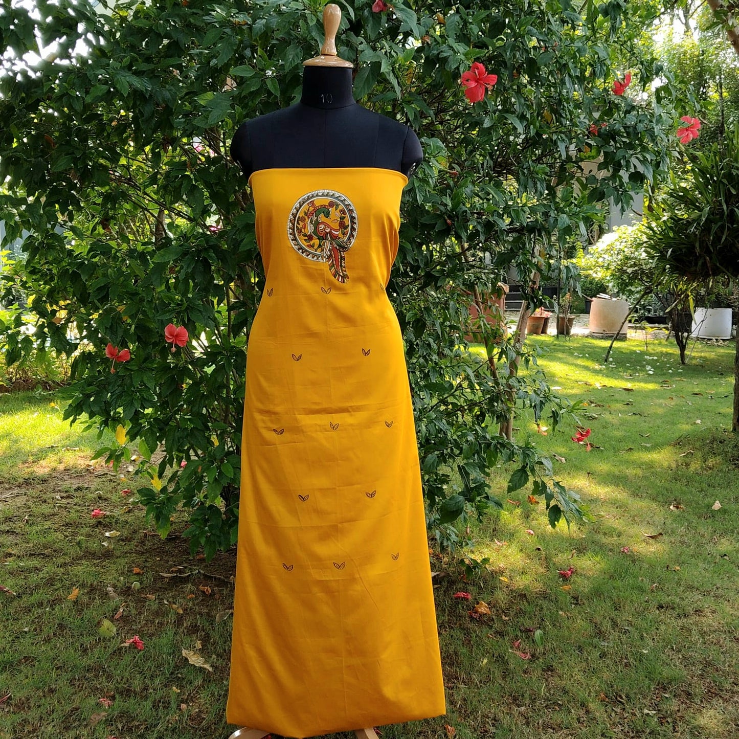 Wearable Art- Hand-Painted Kurti In Kalamkari Style