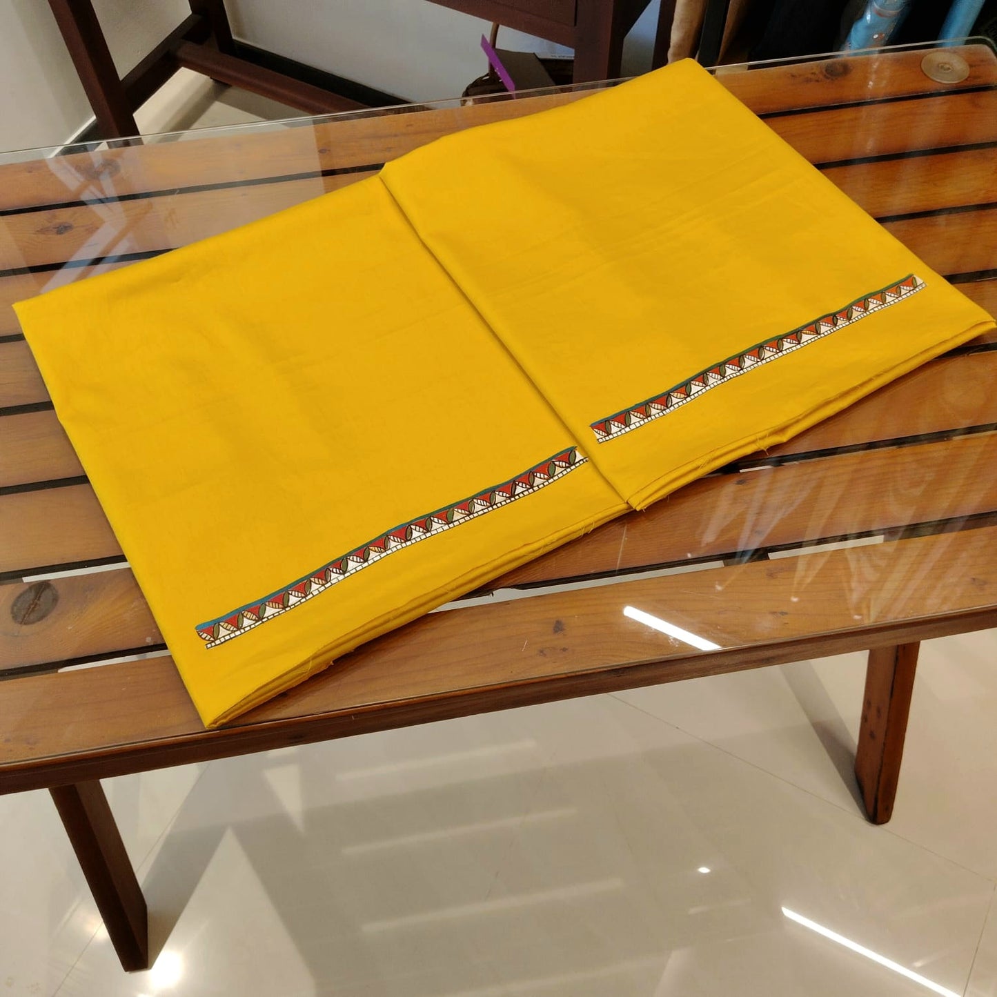 Wearable Art- Hand-Painted Kurti In Kalamkari Style