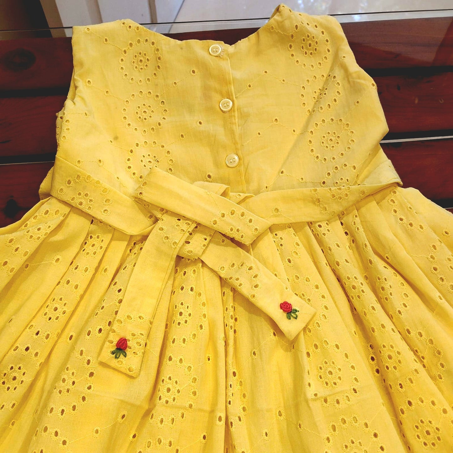 Charming Hakoba Cotton Dress