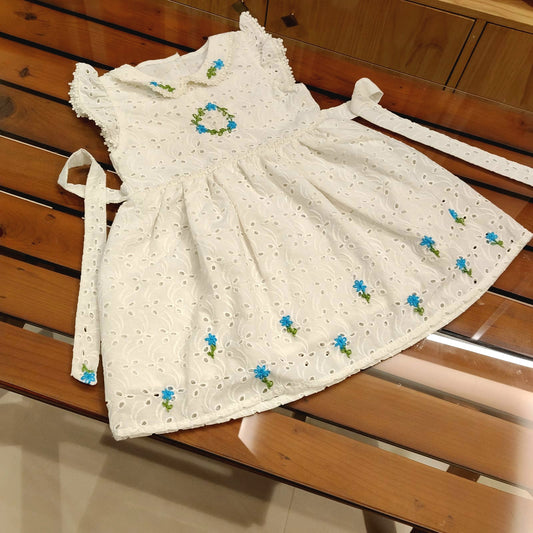 Charming Hakoba Frock for Your Little Princess