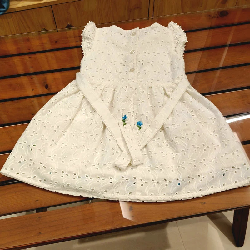Charming Hakoba Frock for Your Little Princess