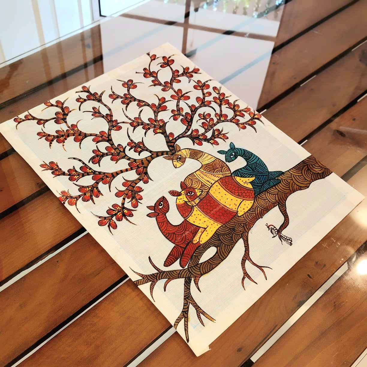 Hand-Painted Folk Art Add On Patches