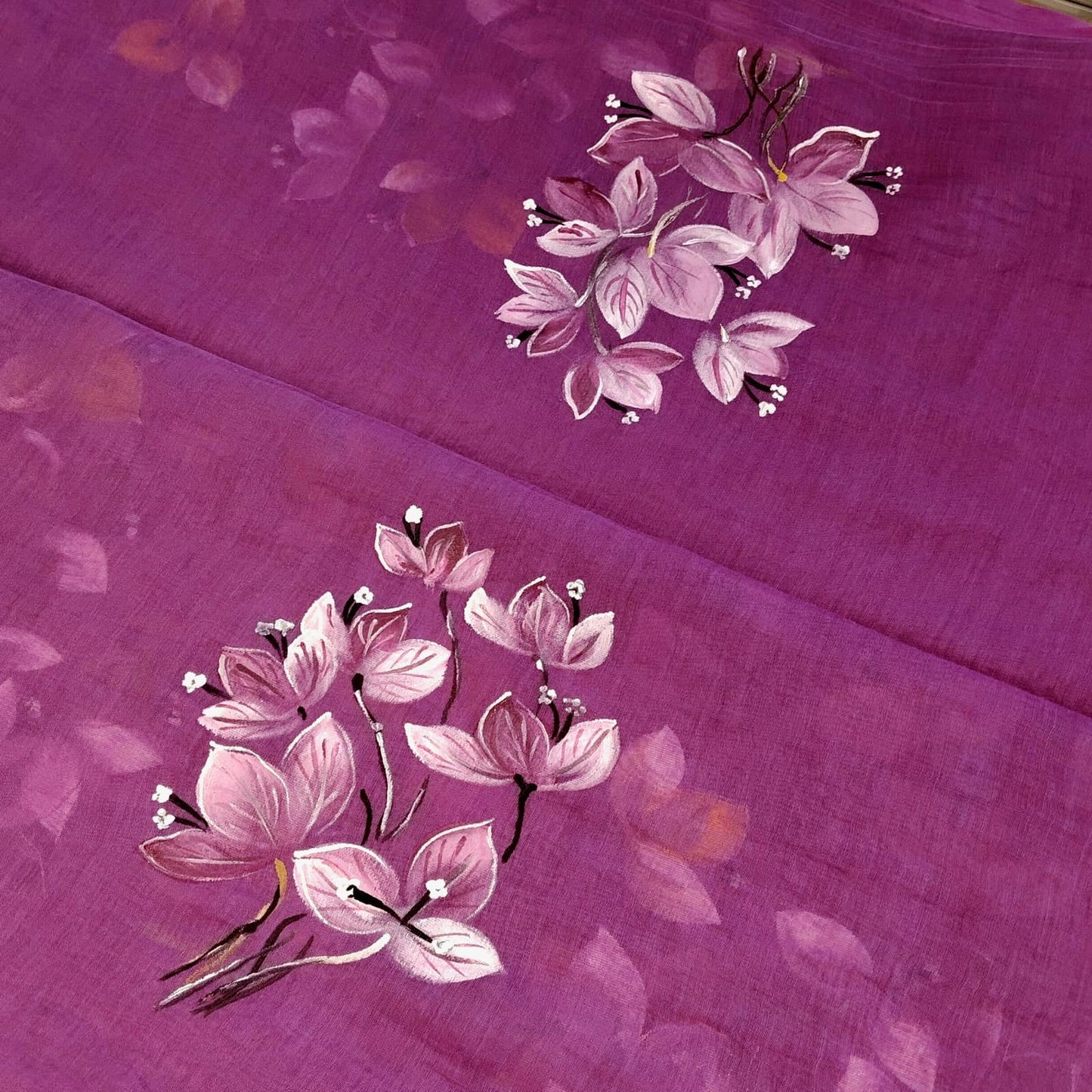 Where Fine Mal Chanderi Meets Hand-Painted Beauty