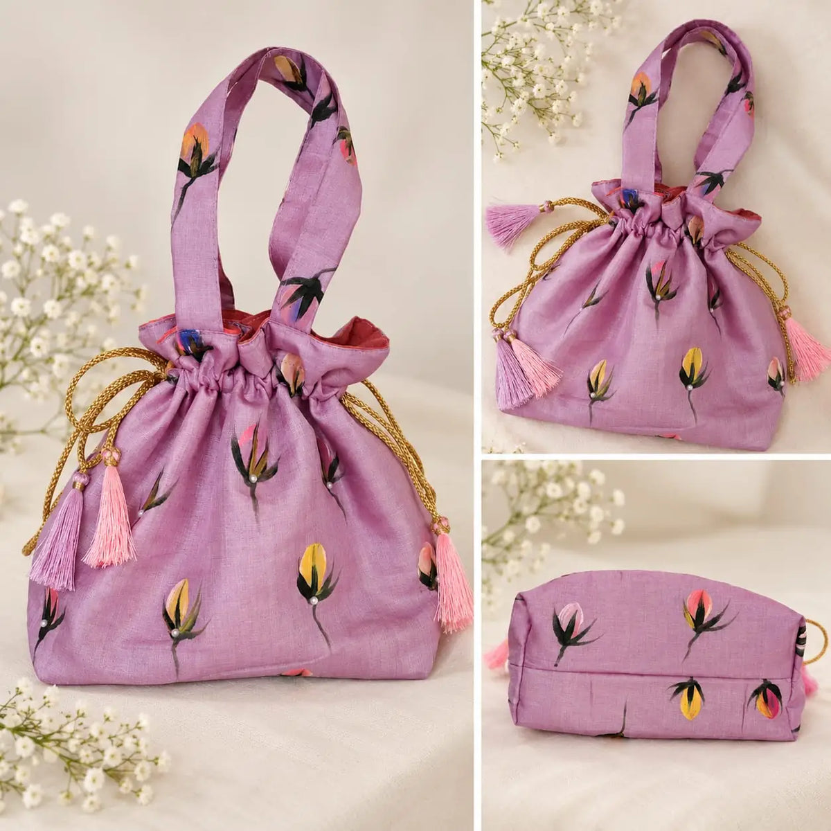Hand crafted bags and clutches