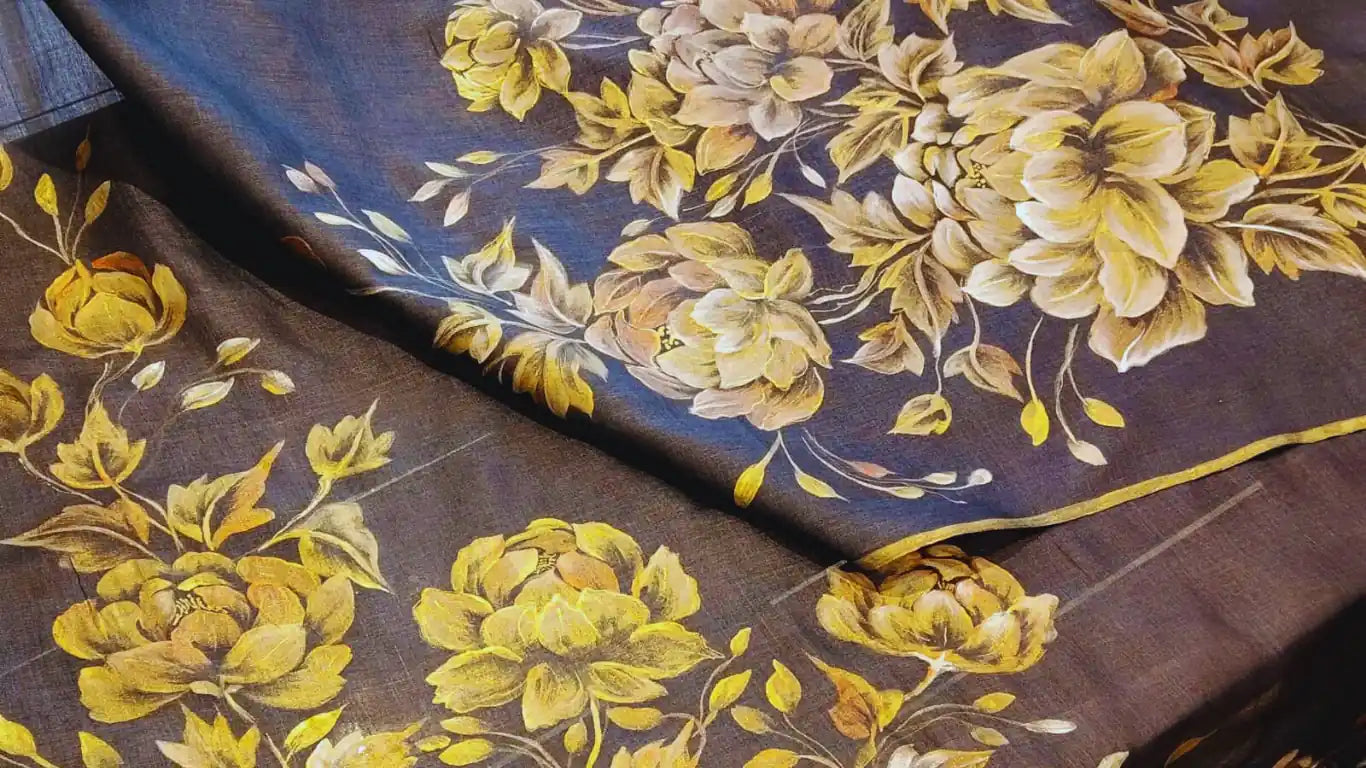 Hand Painted  Dupattas