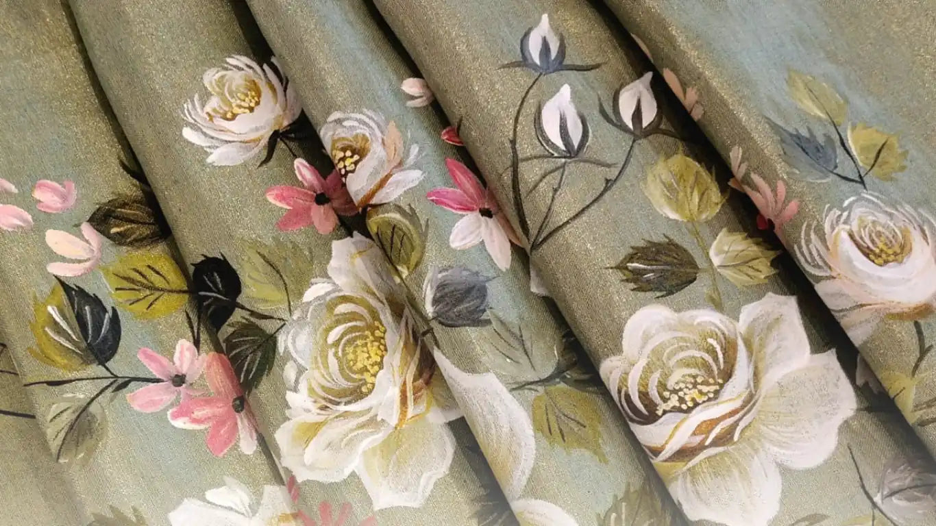 Hand Painted Sarees
