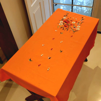 Hand-Painted Kurti Fabric in Soft Cotton