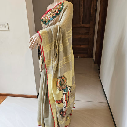 Luxury Hand Painted Sarees