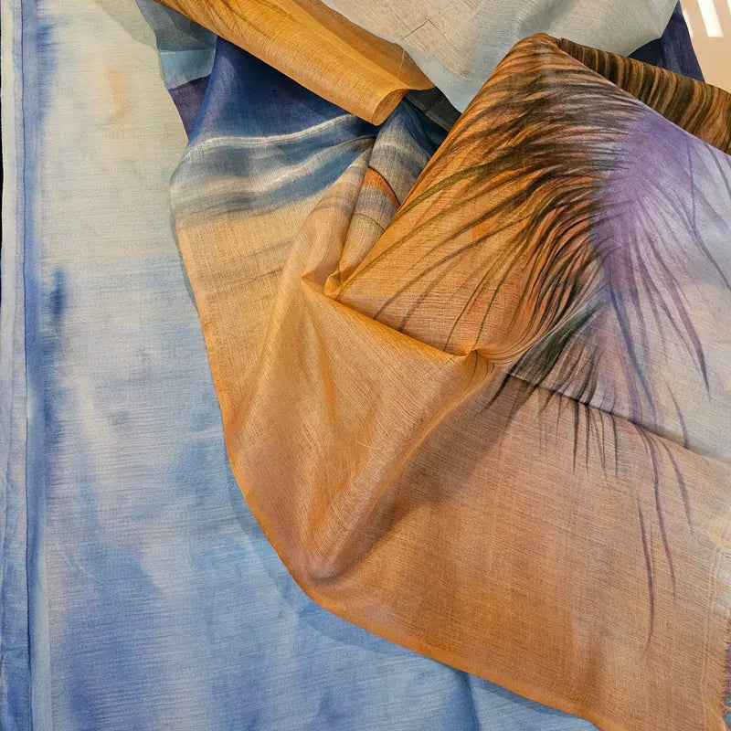 Feel The Ocean In Hand-Painted Elegance
