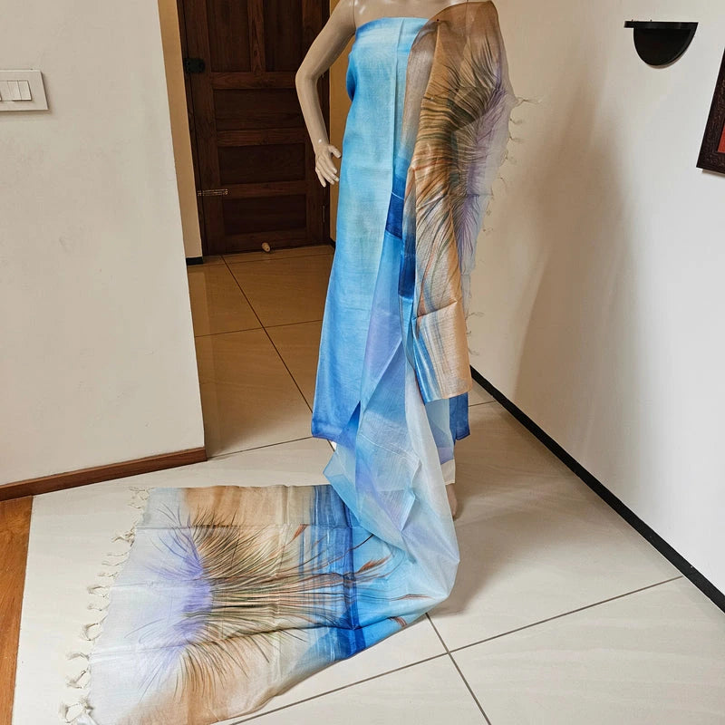 Feel The Ocean In Hand-Painted Elegance