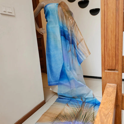 Feel The Ocean In Hand-Painted Elegance