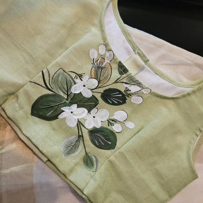 Hand-Painted Kids Skirt/ Blouse  [1.5 -2 yrs]