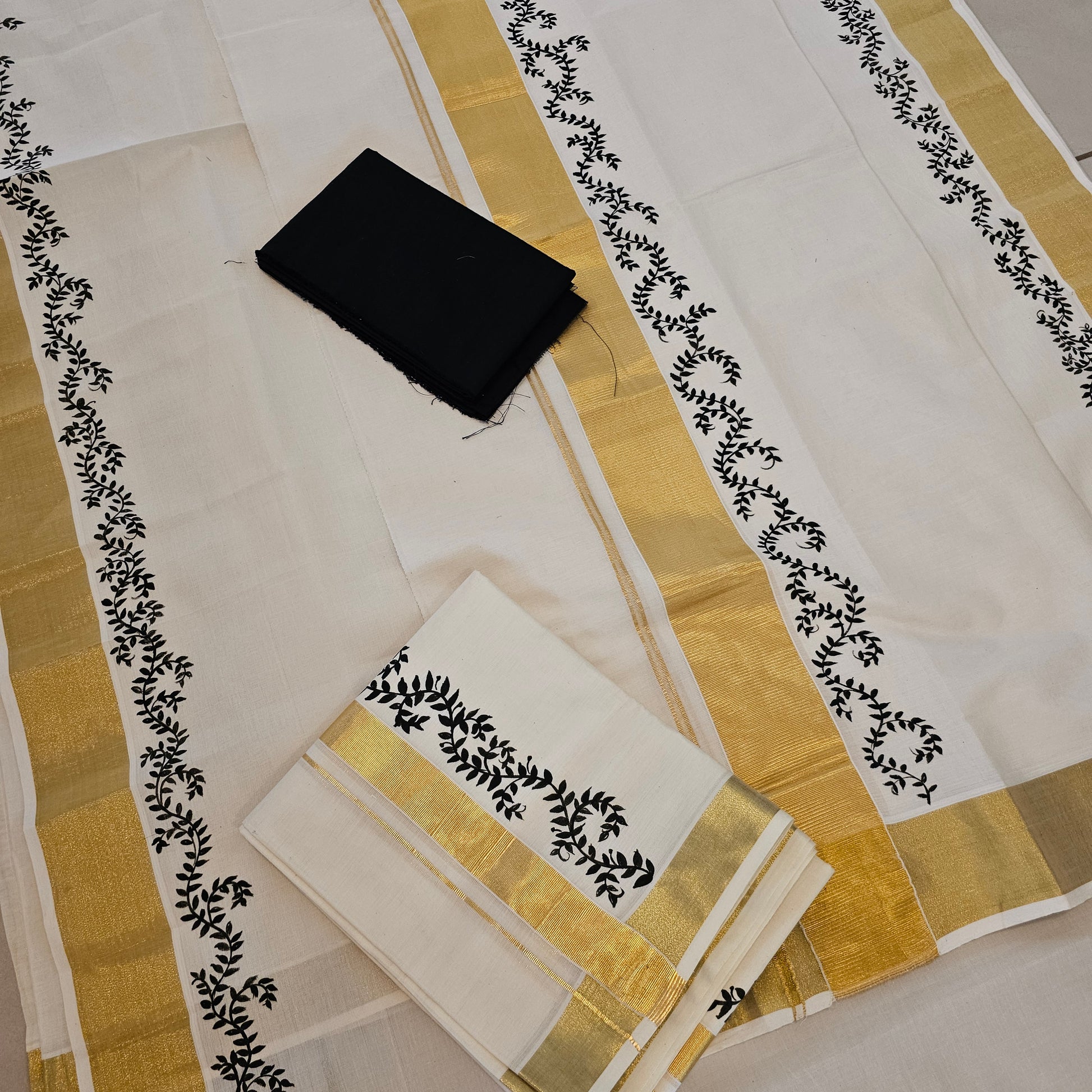 Set Mundu with Men's Double Mundu Combo