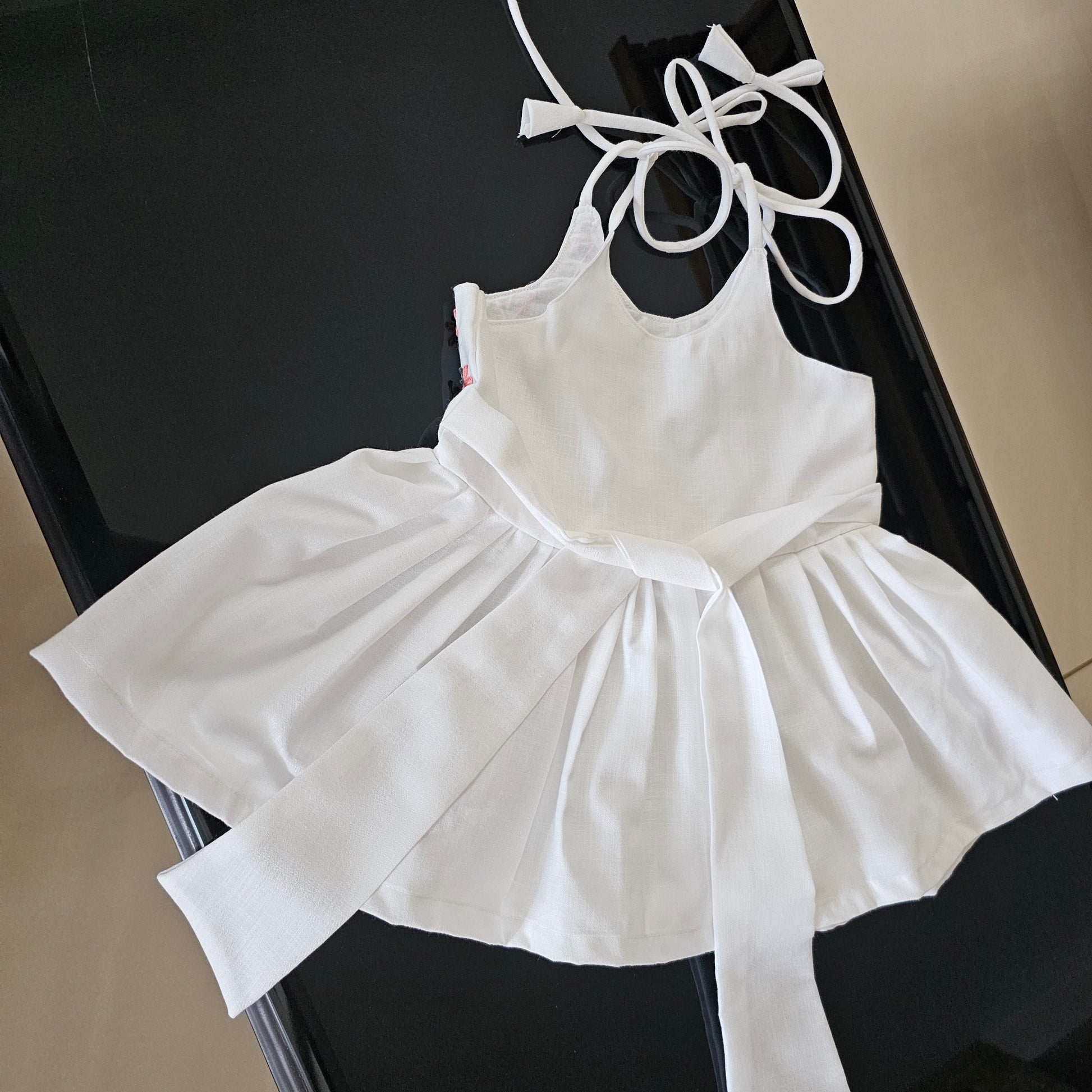 Hand-Embroidered Baby Girl Frock