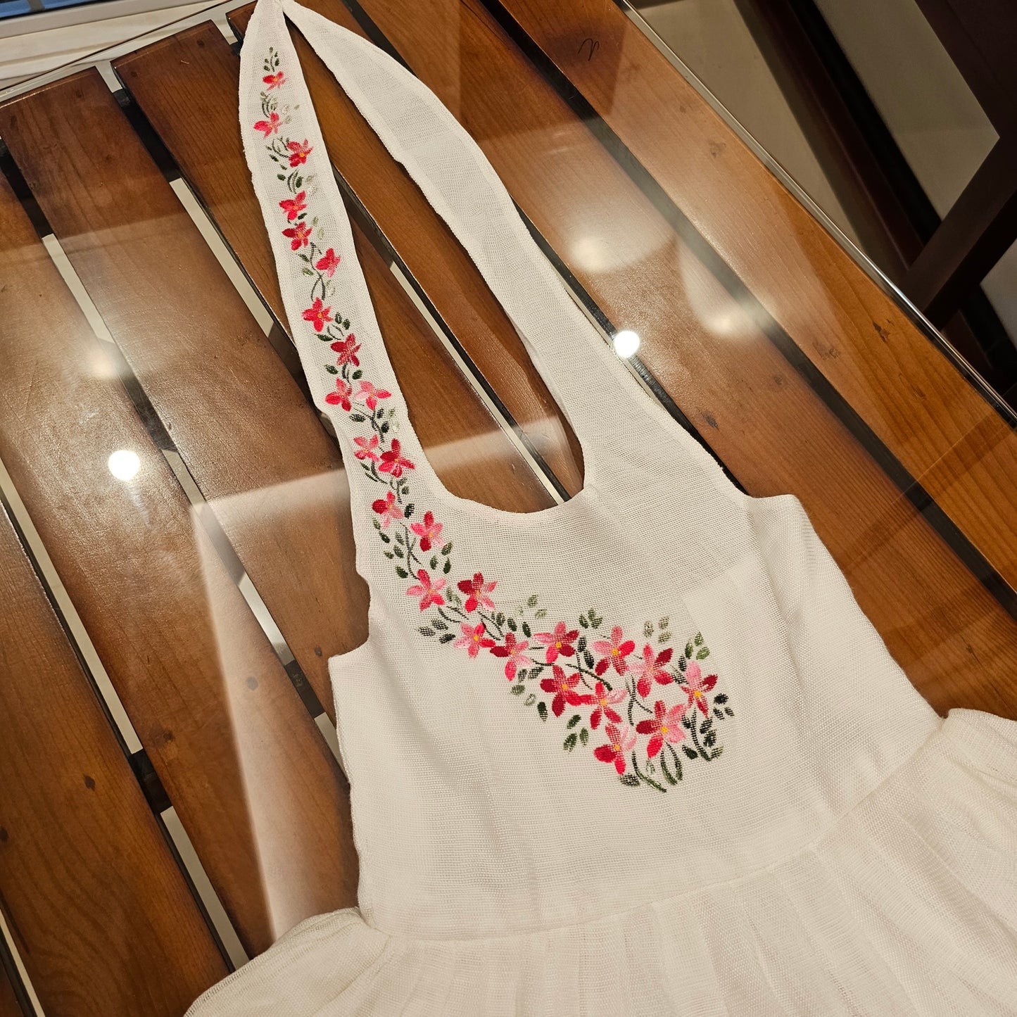 Cute Baby Frock in White  [1-2 yrs]