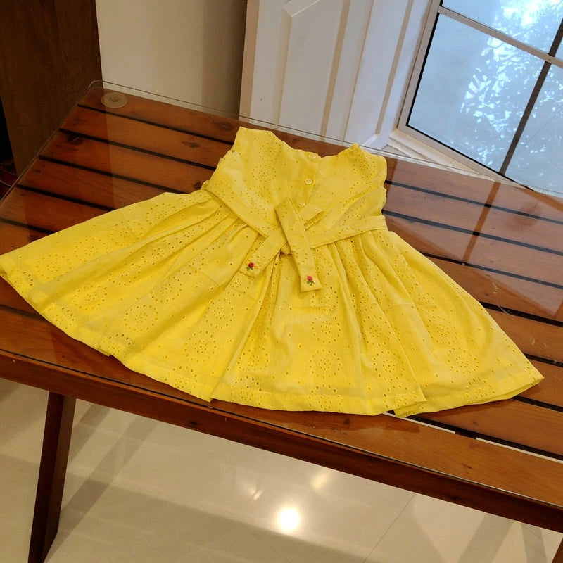 Charming Hakoba Cotton Dress