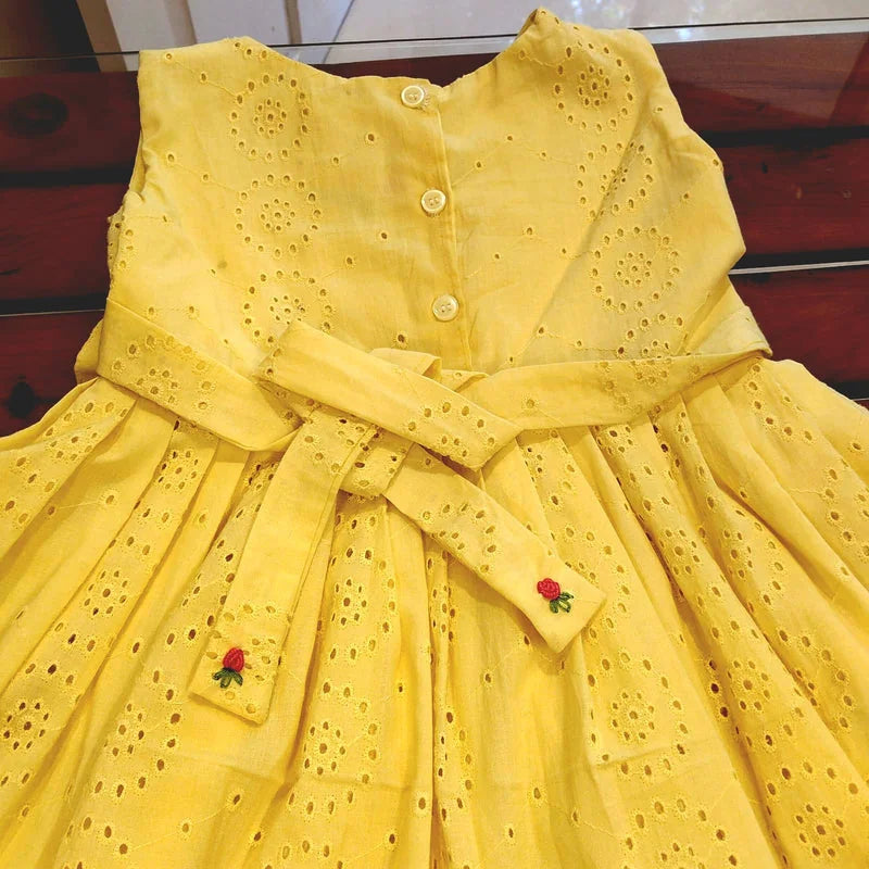 Charming Hakoba Cotton Dress