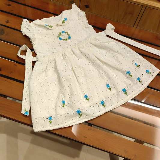 Charming Hakoba Frock for Your Little Princess