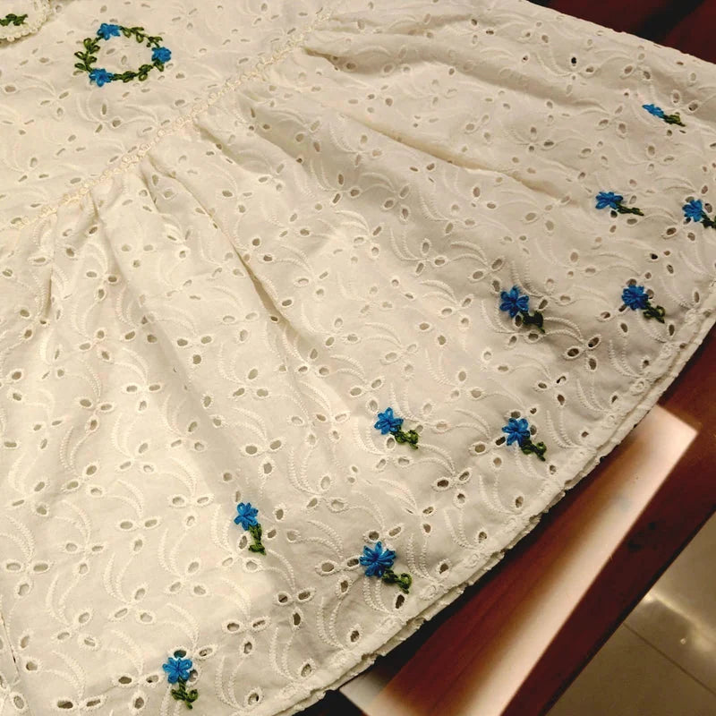 Charming Hakoba Frock for Your Little Princess