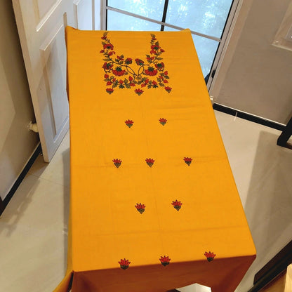 Artisan-Crafted Handpainted Cotton Kurti