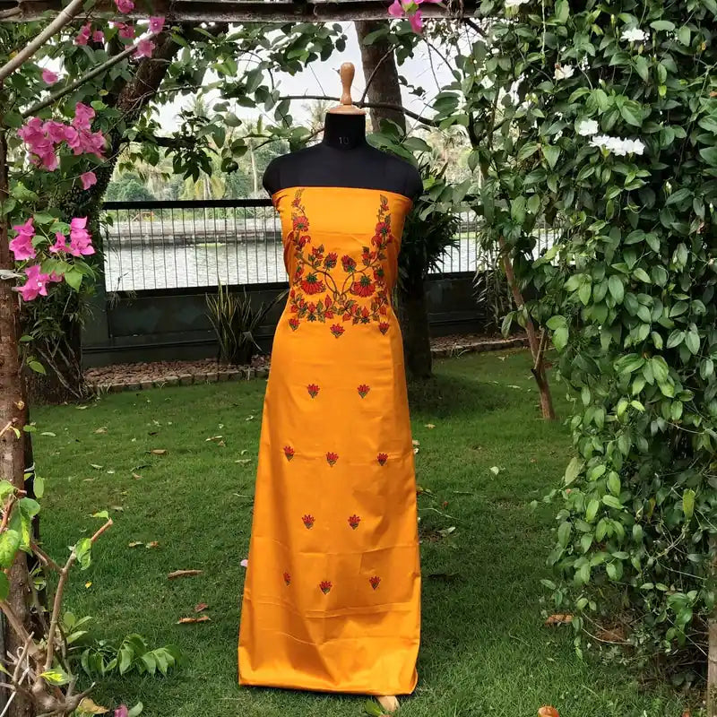Artisan-Crafted Handpainted Cotton Kurti
