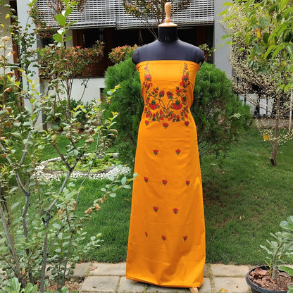 Artisan-Crafted Handpainted Cotton Kurti