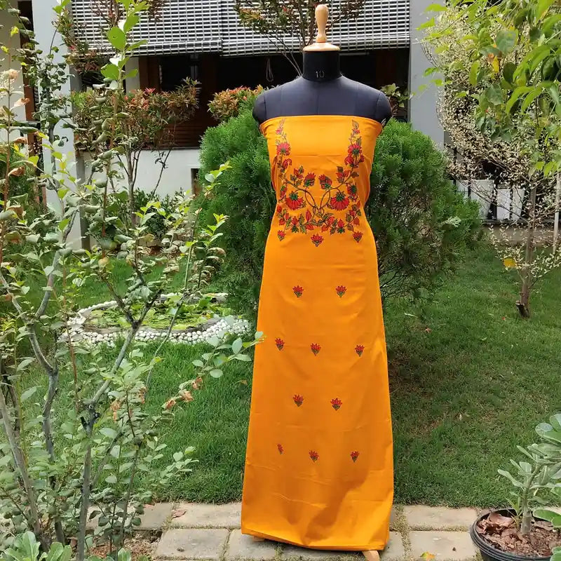 Artisan-Crafted Handpainted Cotton Kurti