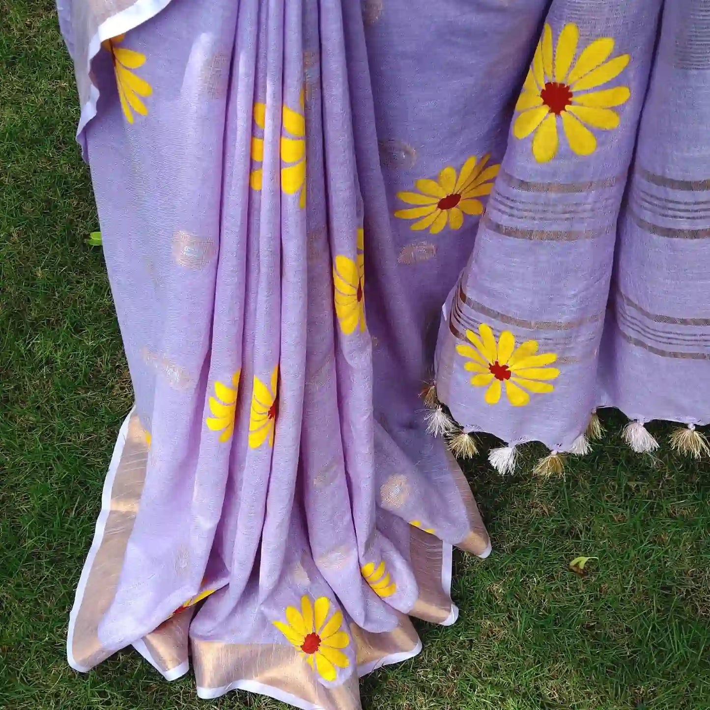 Hand-Painted Light Purple Beauty