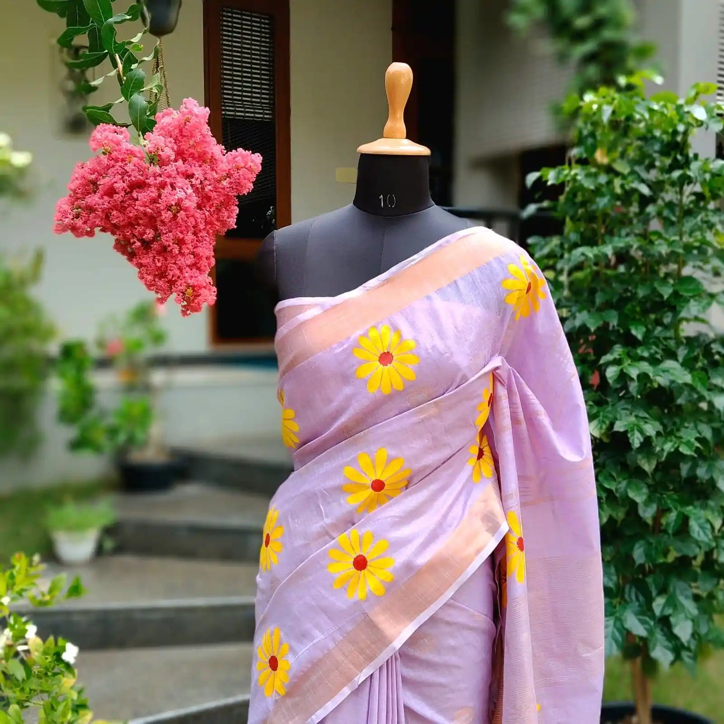 Hand-Painted Light Purple Beauty