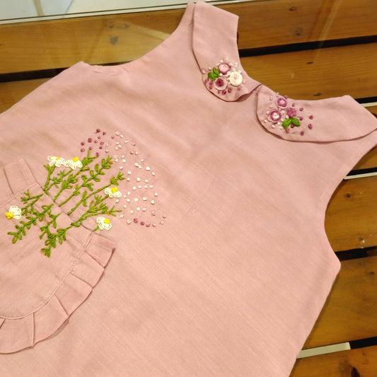Let Your Little Girl Shine In This Elegant Pastel Purple Frock [3-4 yrs]