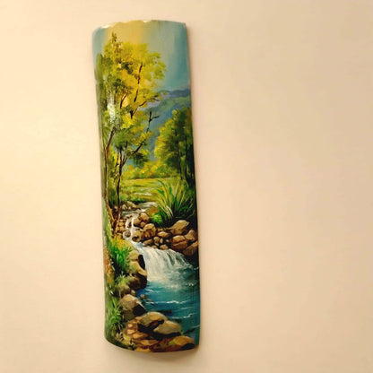 Bamboo Canvas Adorned With Nature’s Beauty