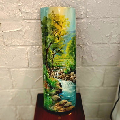 Bamboo Canvas Adorned With Nature’s Beauty
