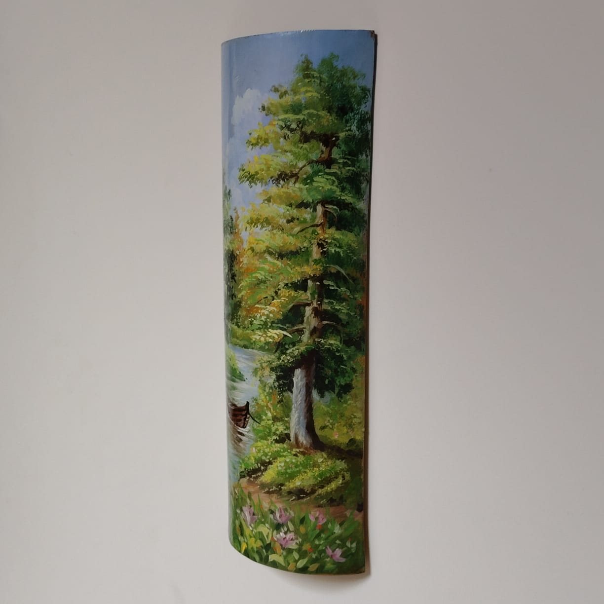 Nature Comes Alive On Hand-Painted Bamboo