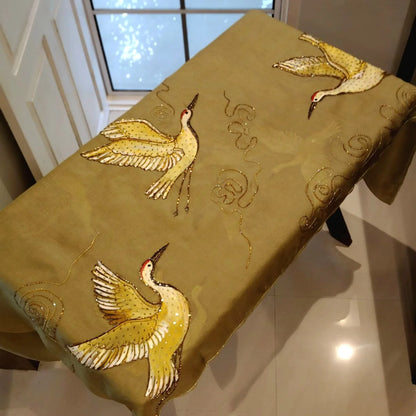 Artful Beauty On Sheer Organza Silk Saree