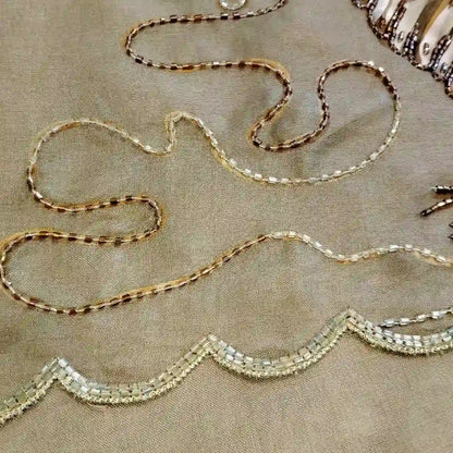 Artful Beauty On Sheer Organza Silk Saree