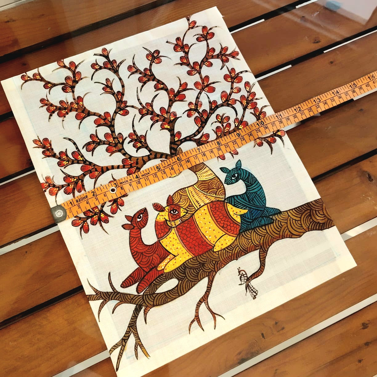 Hand-Painted Folk Art Add On Patches