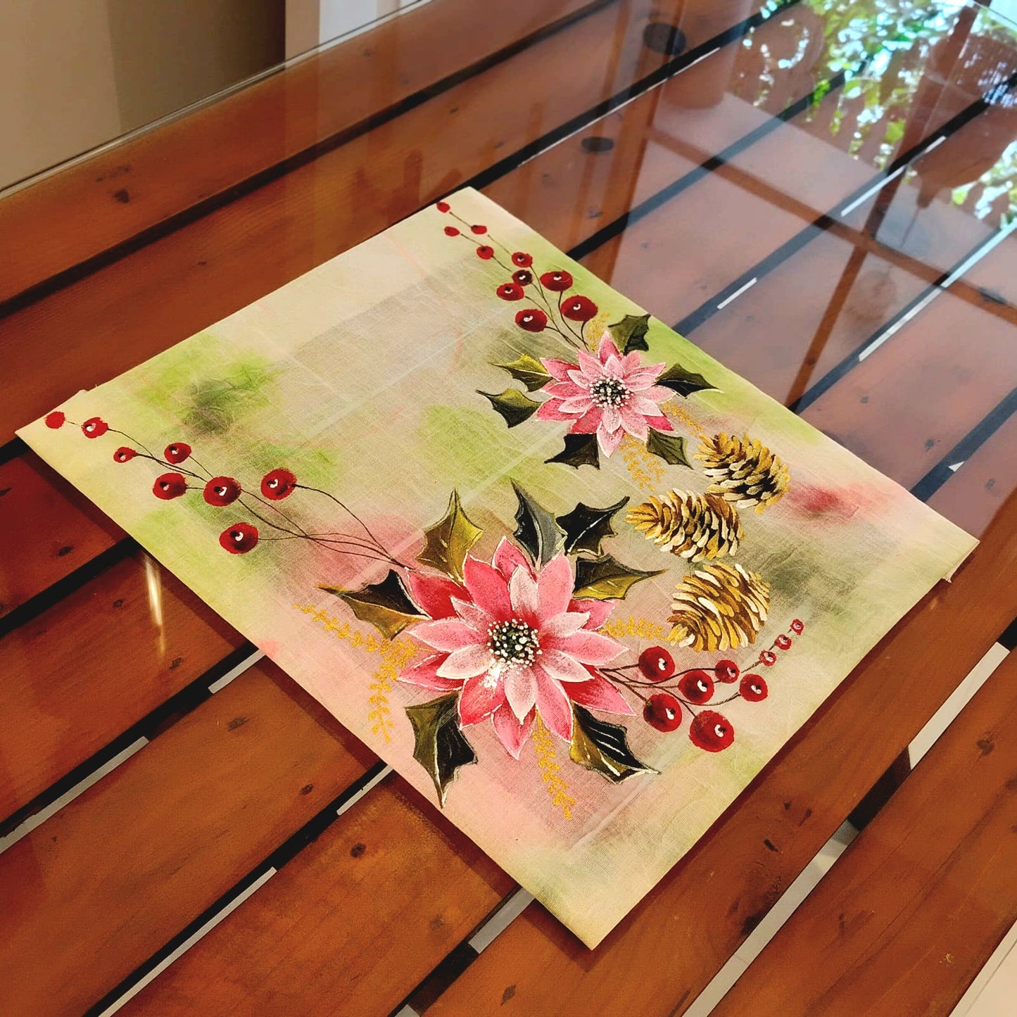 Festive Hand-Painted Christmas Add-On Patches