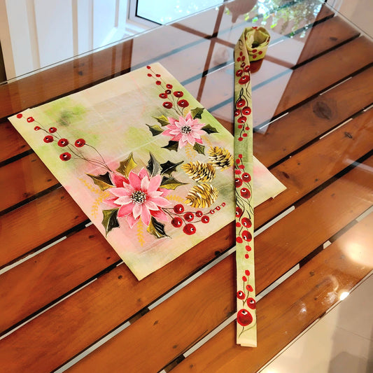 Festive Hand-Painted Christmas Add-On Patches