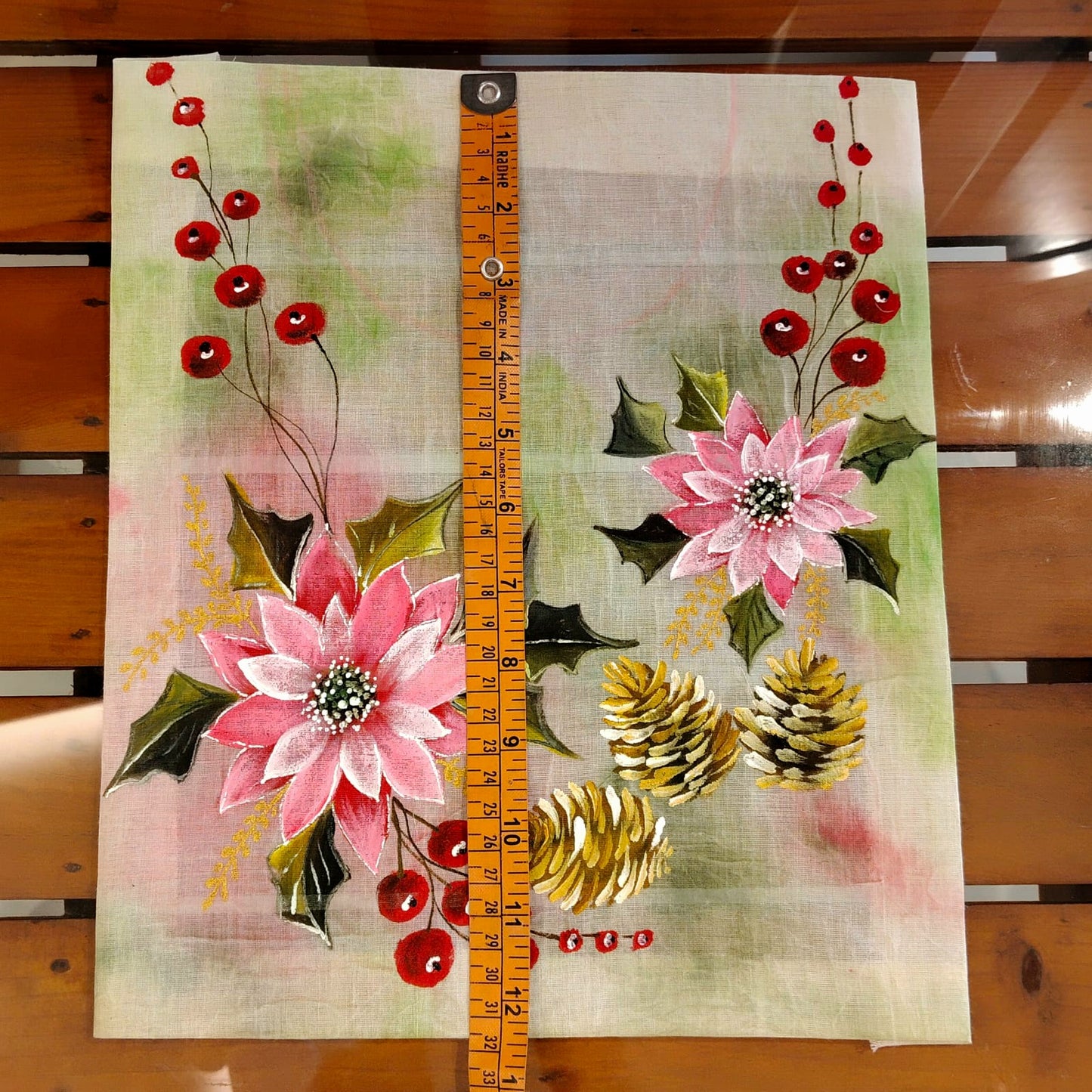 Festive Hand-Painted Christmas Add-On Patches