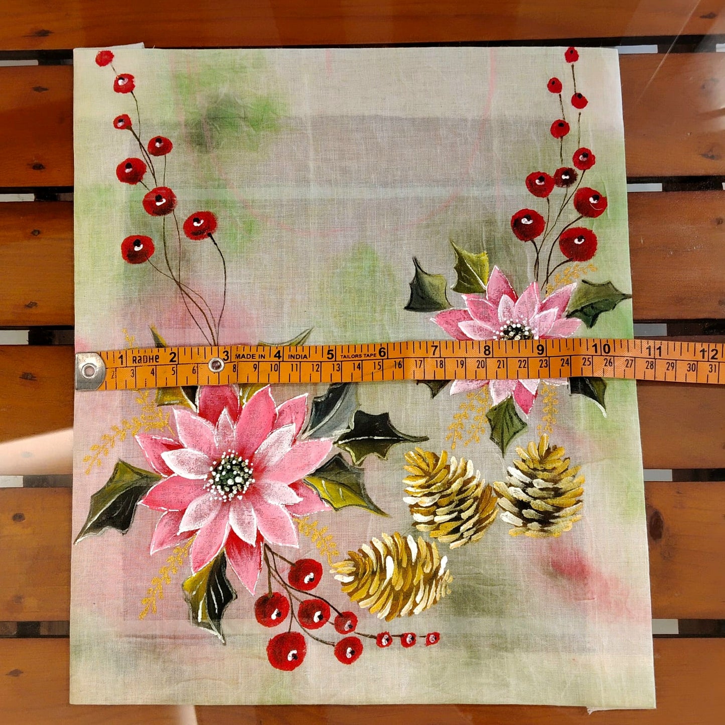 Festive Hand-Painted Christmas Add-On Patches