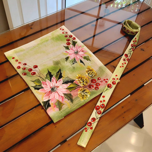 Hand-Painted Christmas Accents To Stitch Onto Your Outfits