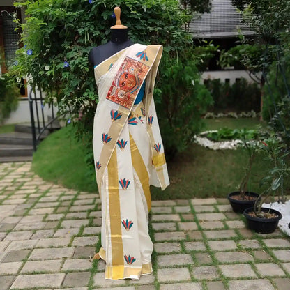 Exquisite Hand-Painted Theyyam Splendour