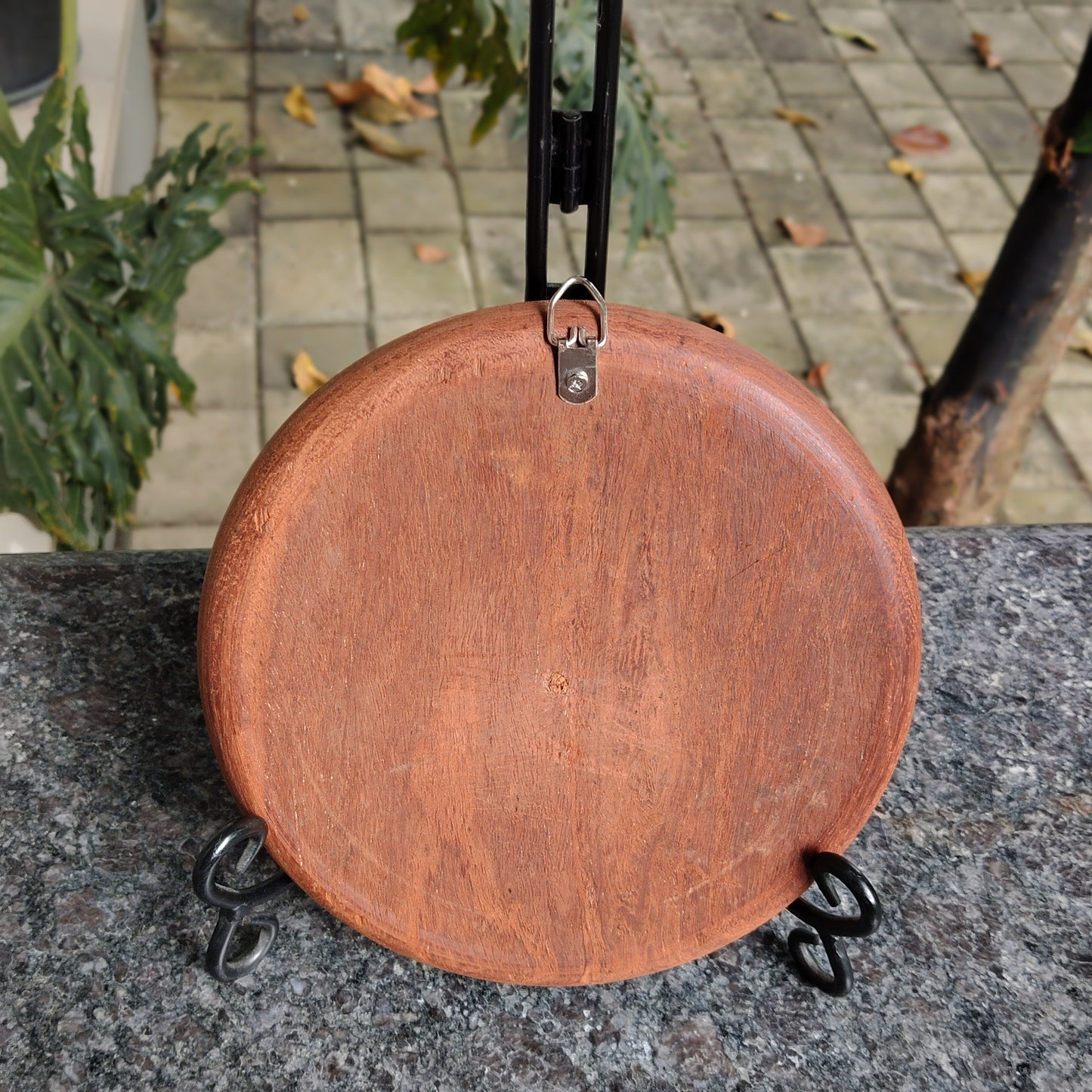 Hand-Painted Jackfruit Wood Plates