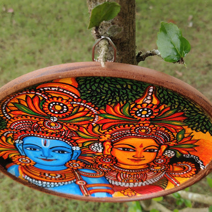 Hand-Painted Jackfruit Wood Plates