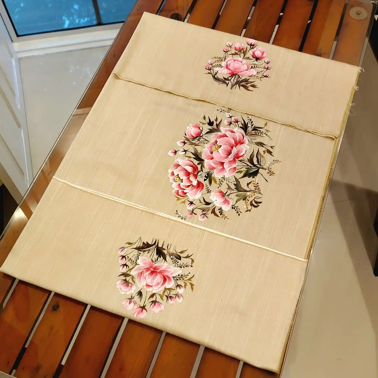 Peonies In Bloom — Hand-Painted Elegance