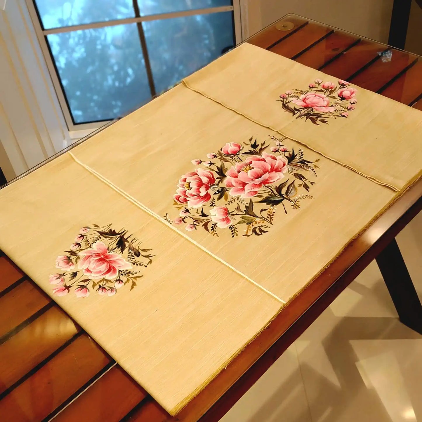 Peonies In Bloom — Hand-Painted Elegance