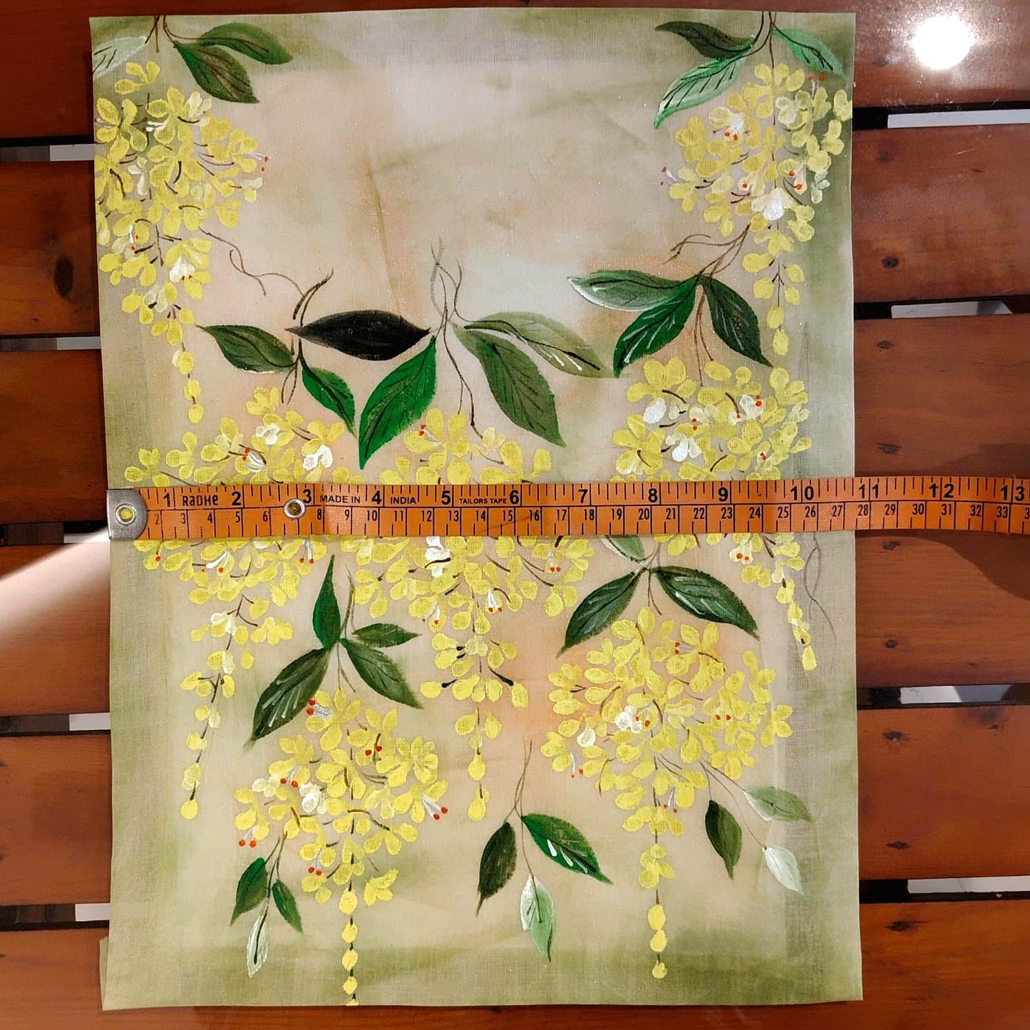 Artistic Floral Fabric Patch For Statement Styling