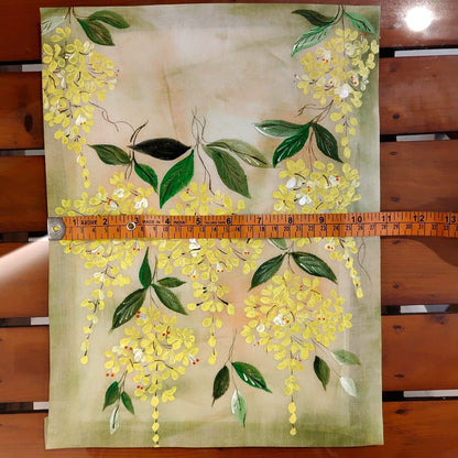 Artistic Floral Fabric Patch For Statement Styling